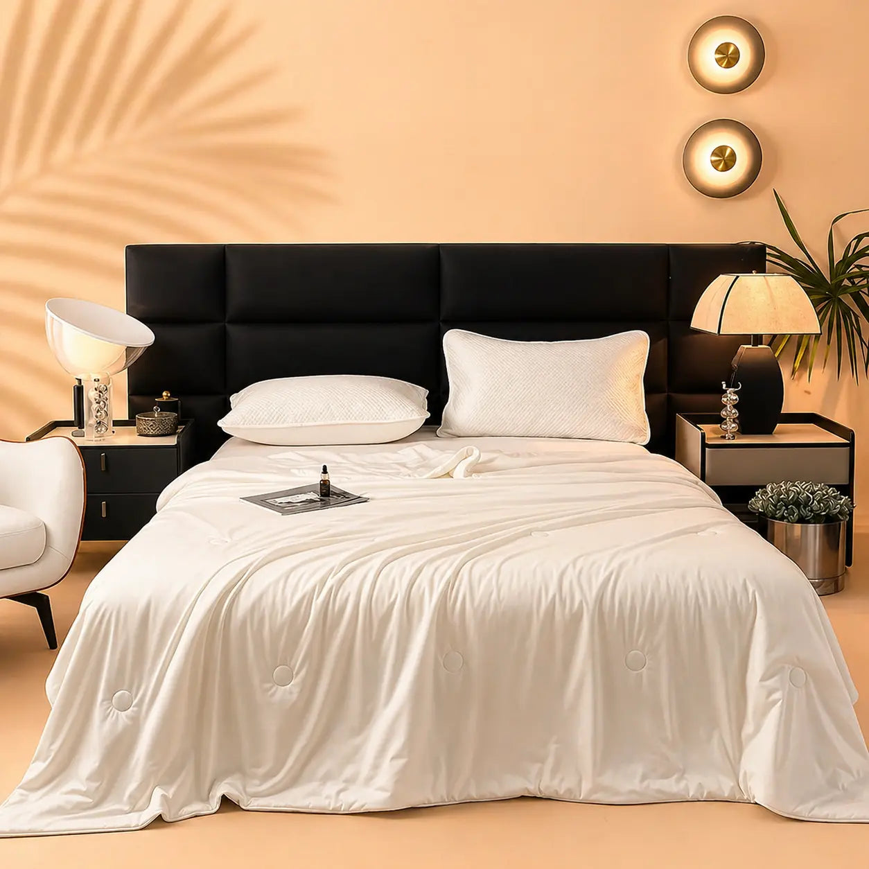 Silk Cooling Comforter sunkind
